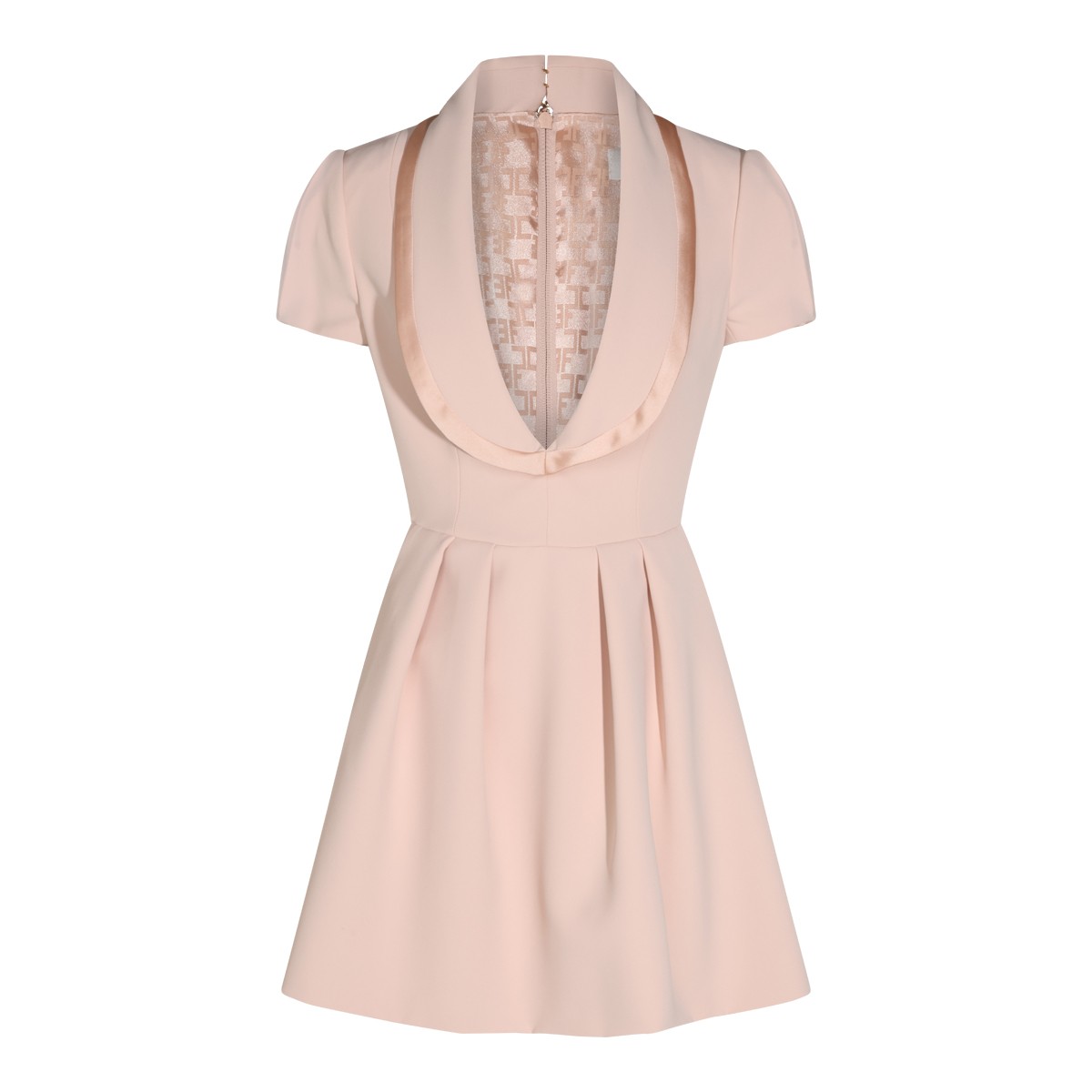 NUDE A LINE MINI DRESS