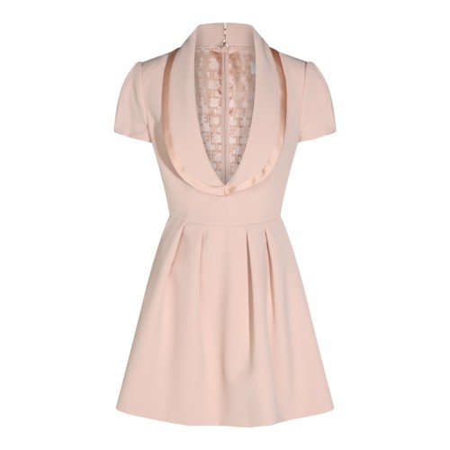 NUDE A LINE MINI DRESS