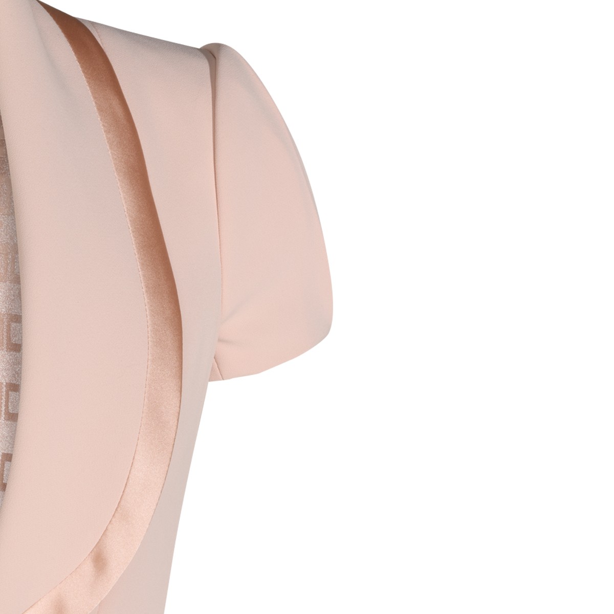 NUDE A LINE MINI DRESS