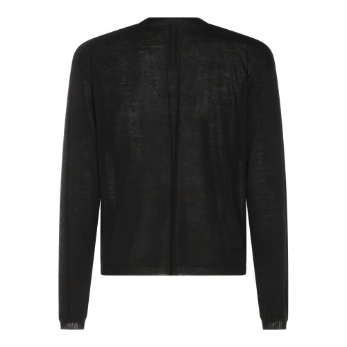 BLACK VIRGIN WOOL SWEATER