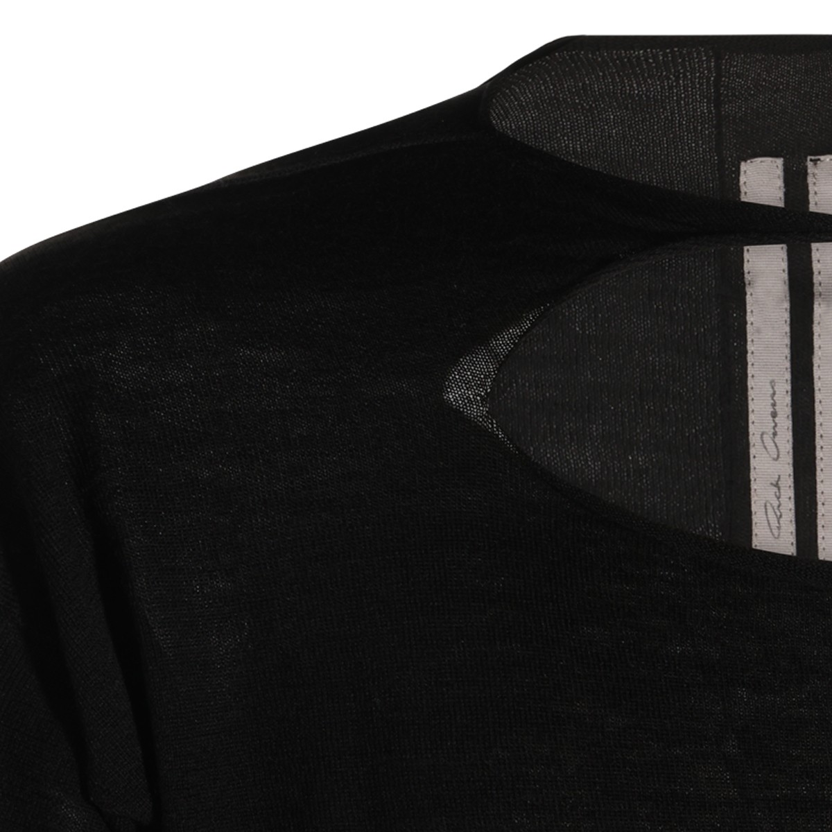 BLACK VIRGIN WOOL SWEATER