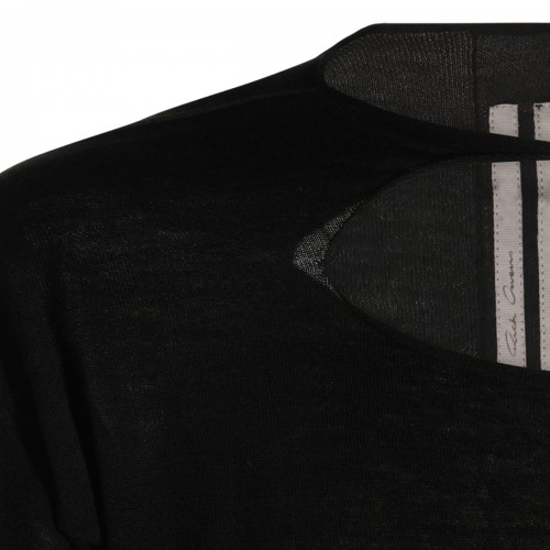 BLACK VIRGIN WOOL SWEATER