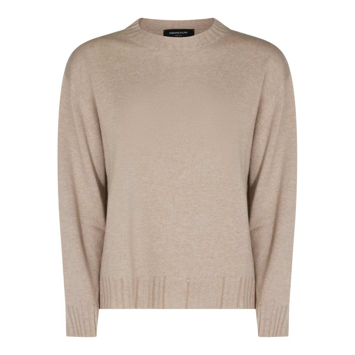 MOKA VIRGIN WOOL AND SILK BLEND SWEATER