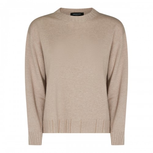 MOKA VIRGIN WOOL AND SILK BLEND SWEATER