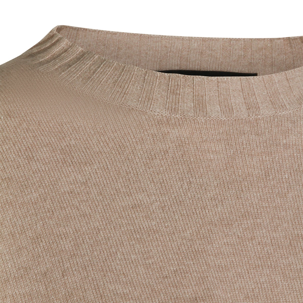 MOKA VIRGIN WOOL AND SILK BLEND SWEATER