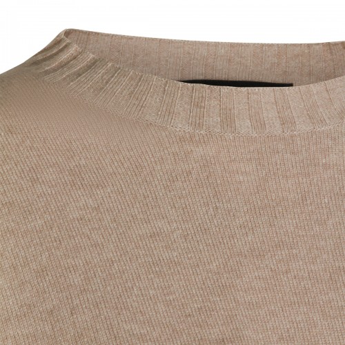 MOKA VIRGIN WOOL AND SILK BLEND SWEATER