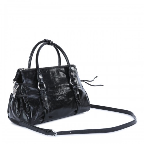 BLACK LEATHER GLOSSY... 2