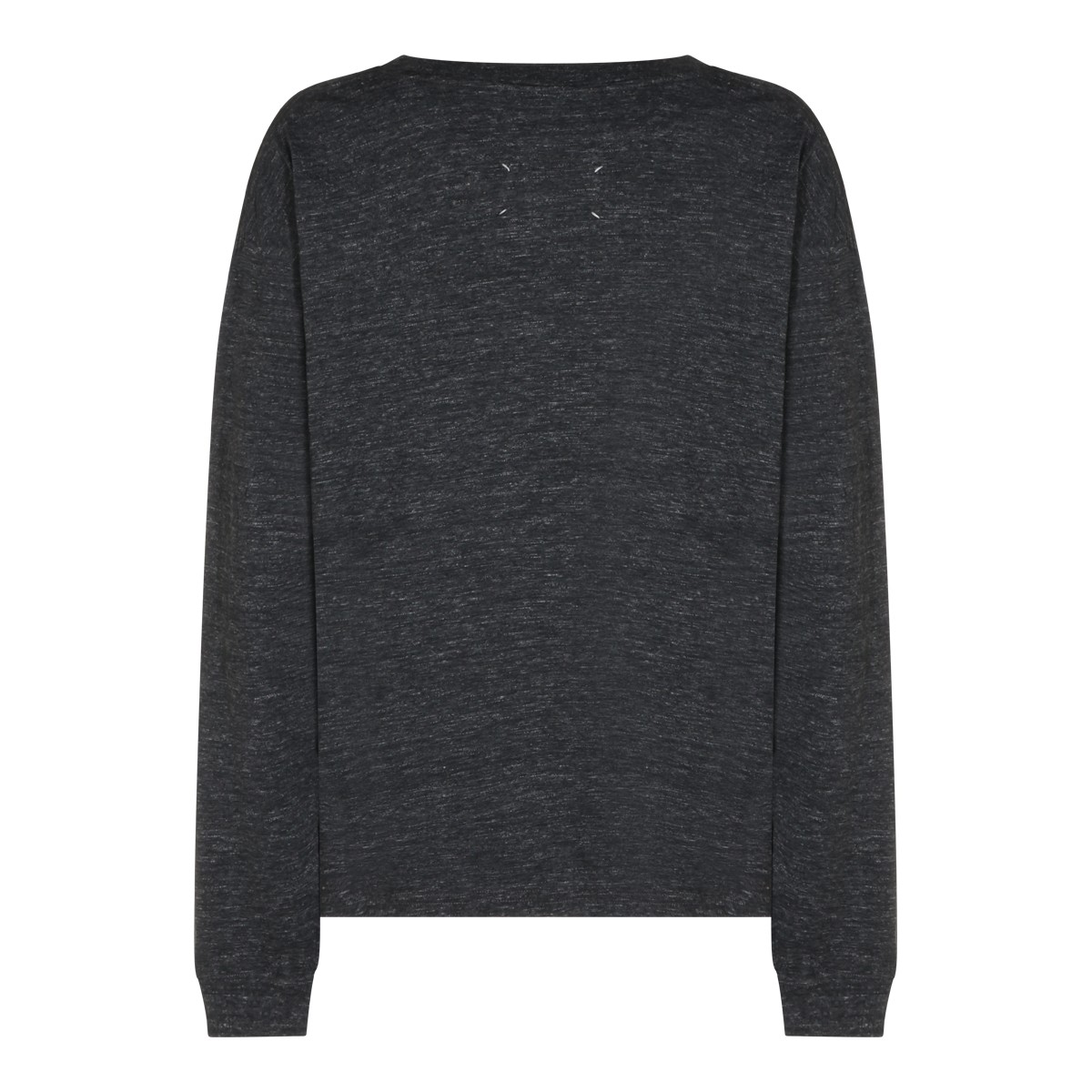 DARK GREY COTTON T-SHIRT