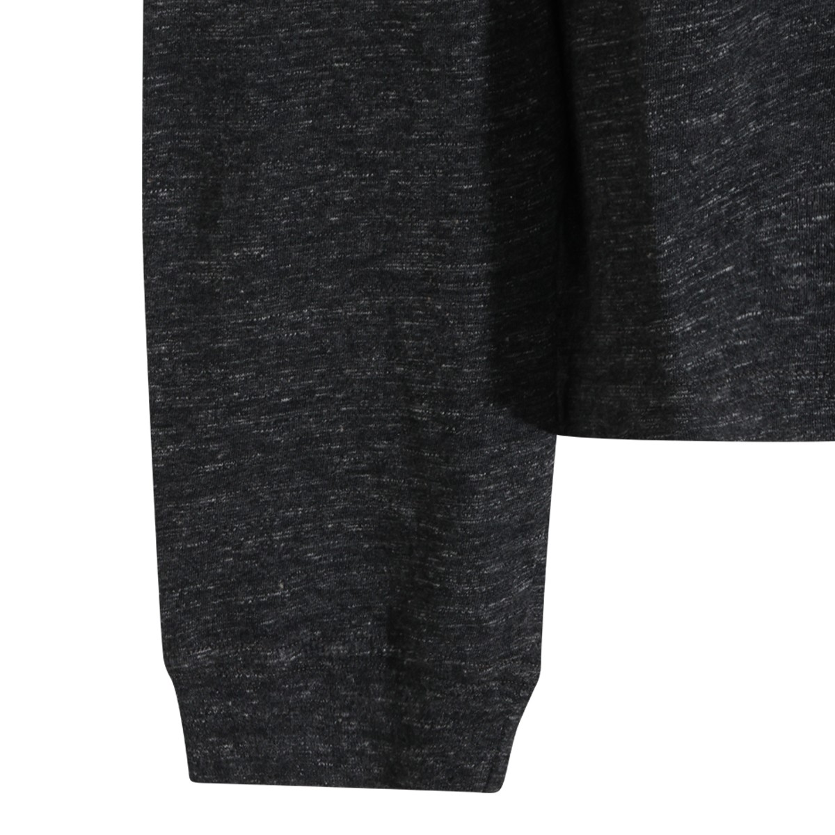 DARK GREY COTTON T-SHIRT
