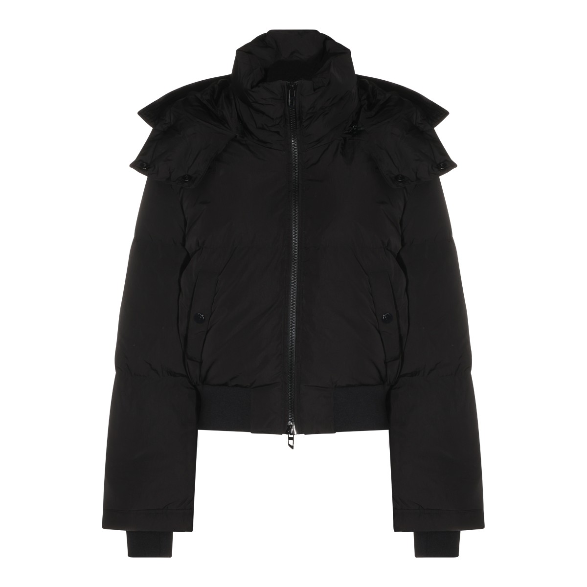 BLACK TECH DOWN JACKET