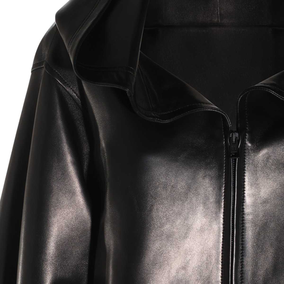 BLACK LEATHER JACKET