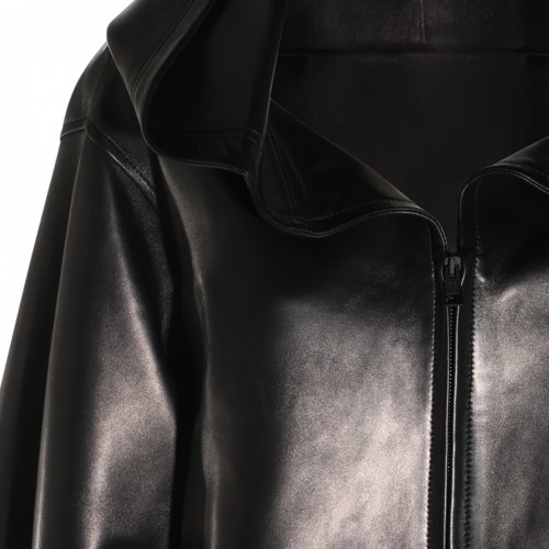 BLACK LEATHER JACKET