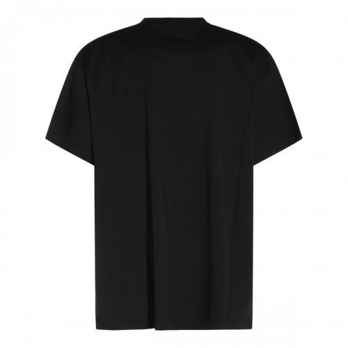 BLACK COTTON T-SHIRT