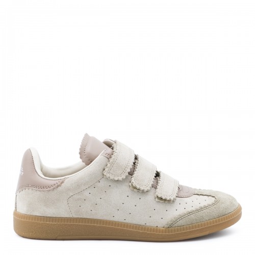 TAUPE LEATHER BETH SNEAKERS