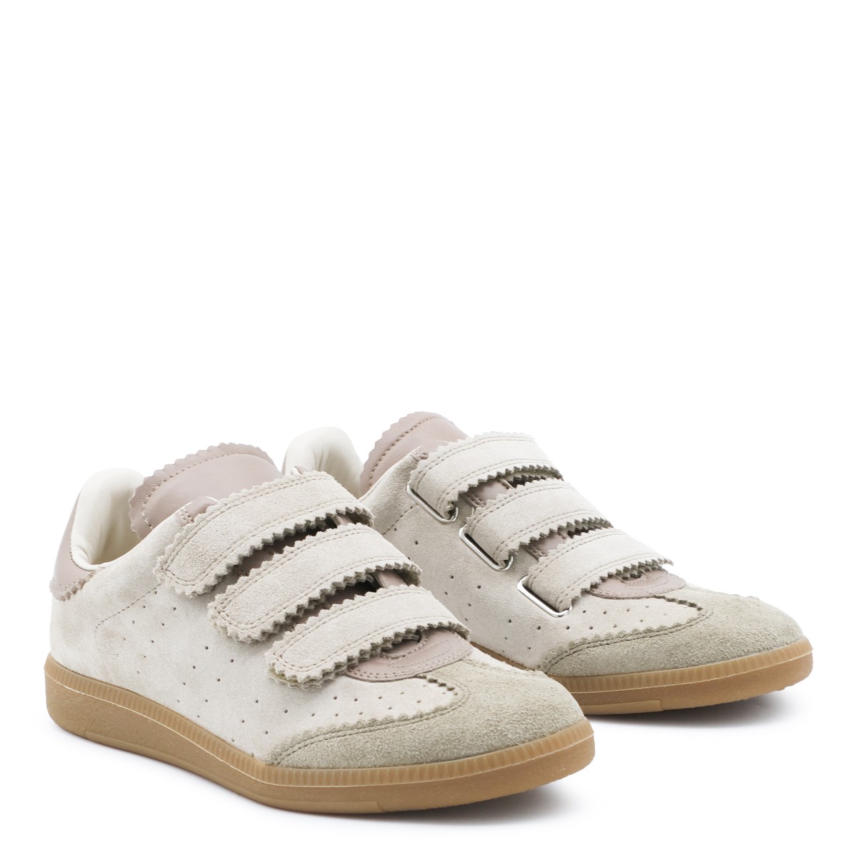 TAUPE LEATHER BETH SNEAKERS