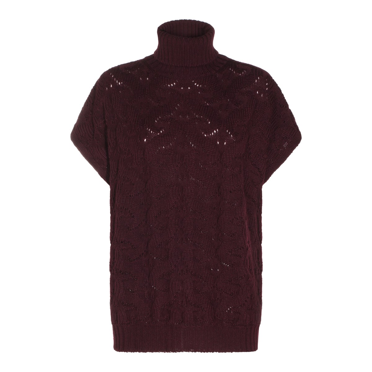 BORDEAUX WOOL KNITWEAR