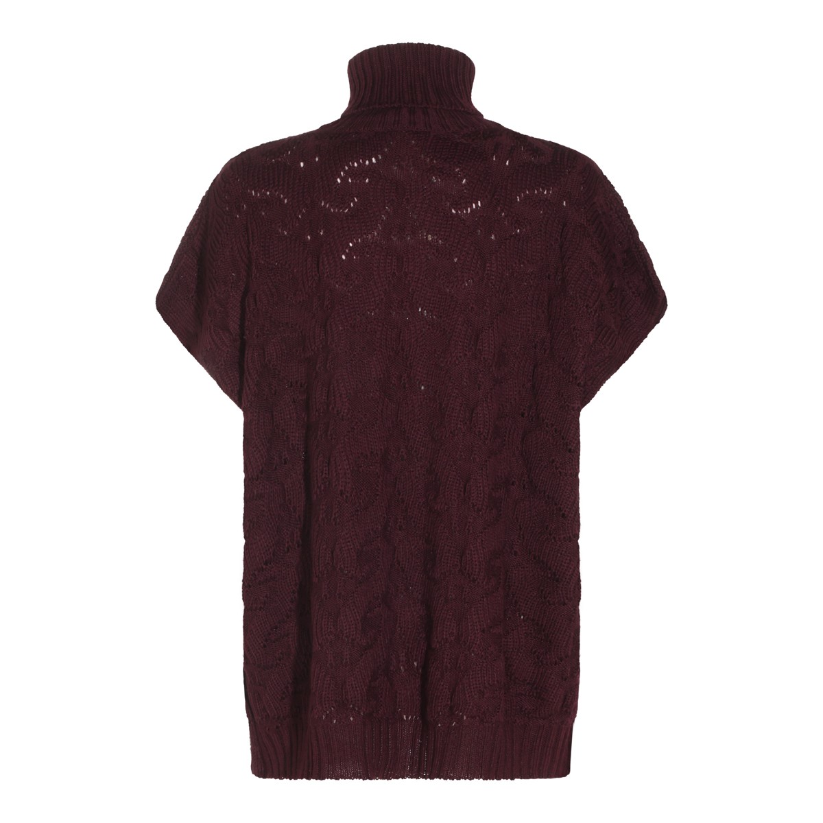 BORDEAUX WOOL KNITWEAR