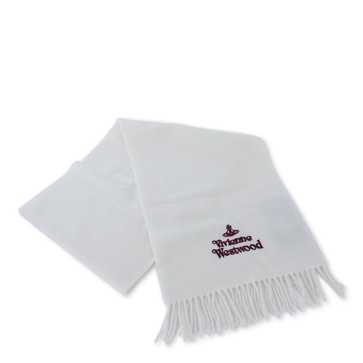 WHITE WOOL SCARVES