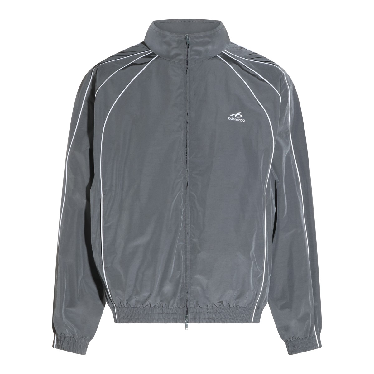 GREY COTTON CASUAL JACKET