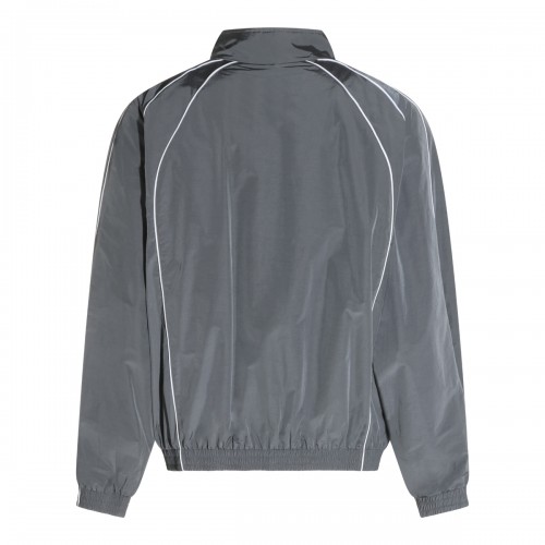 GREY COTTON CASUAL JACKET