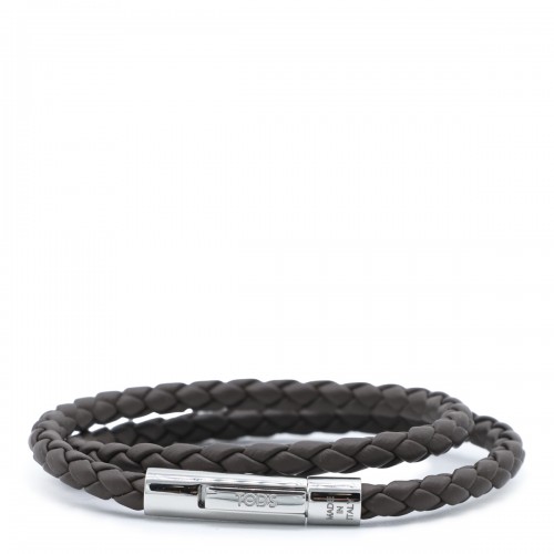 DARK BROWN LEATHER BRACELET
