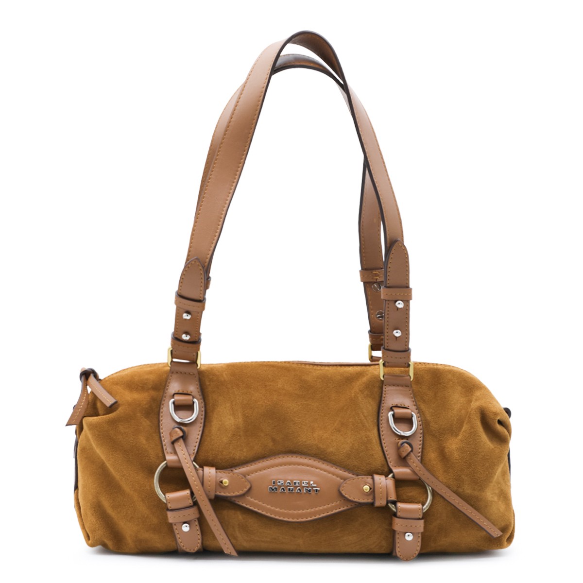 COGNAC SUEDE TILPA MINI SHOULDER BAG