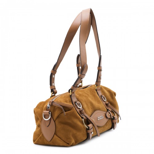 COGNAC SUEDE TILPA MINI SHOULDER BAG