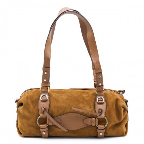 COGNAC SUEDE TILPA MINI SHOULDER BAG