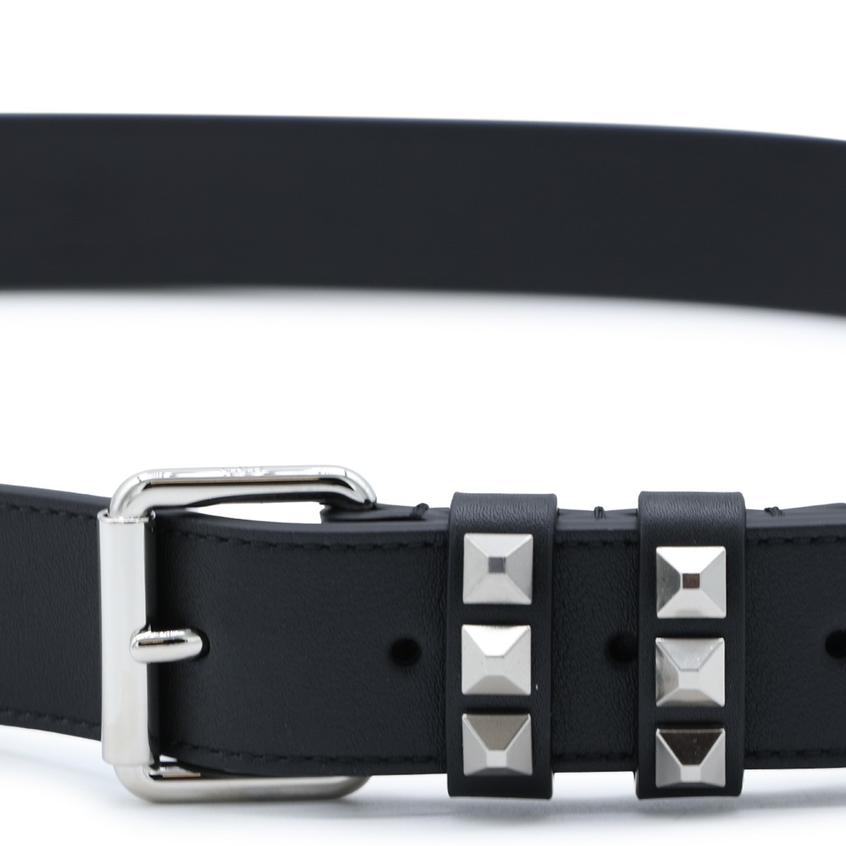 BLACK LEATHER BELT