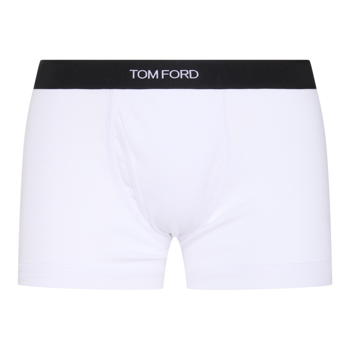 WHITE COTTON BOXER