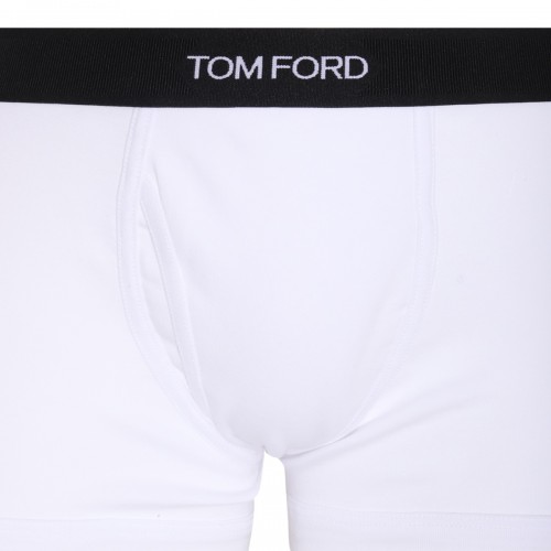 WHITE COTTON BOXER