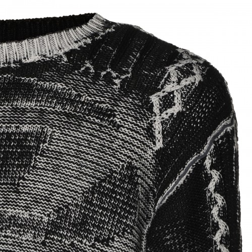 BLACK COTTON KNITWEAR