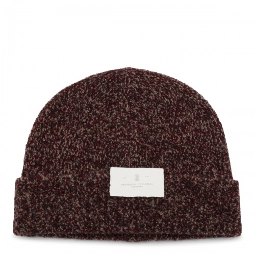 DARK BROWN WOOL BEANIE