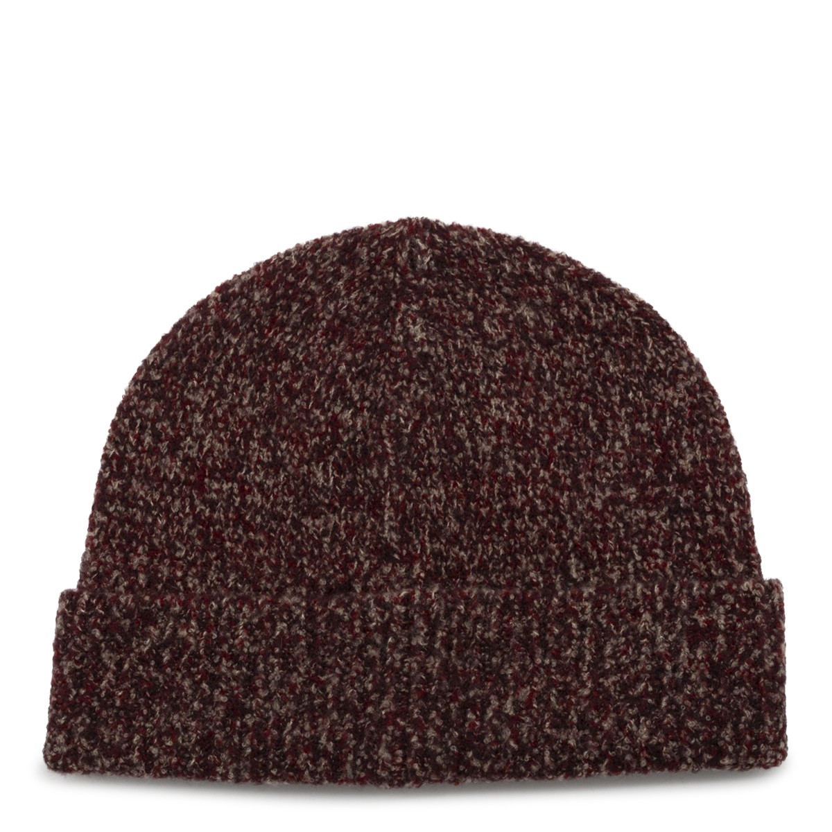 DARK BROWN WOOL BEANIE