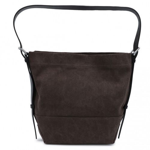 DARK BROWN COTTON SMALL...