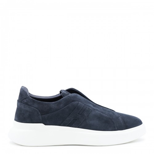 BLUE SUEDE H 580 SLIP ON SNEAKERS