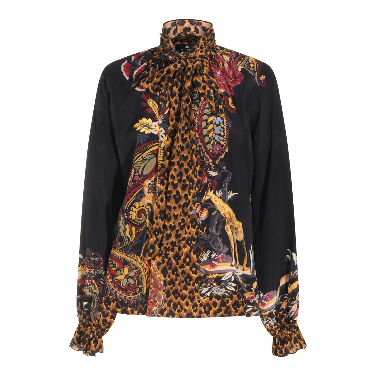 MULTICOLOR SILK SHIRT