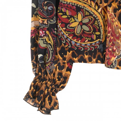 MULTICOLOR SILK SHIRT