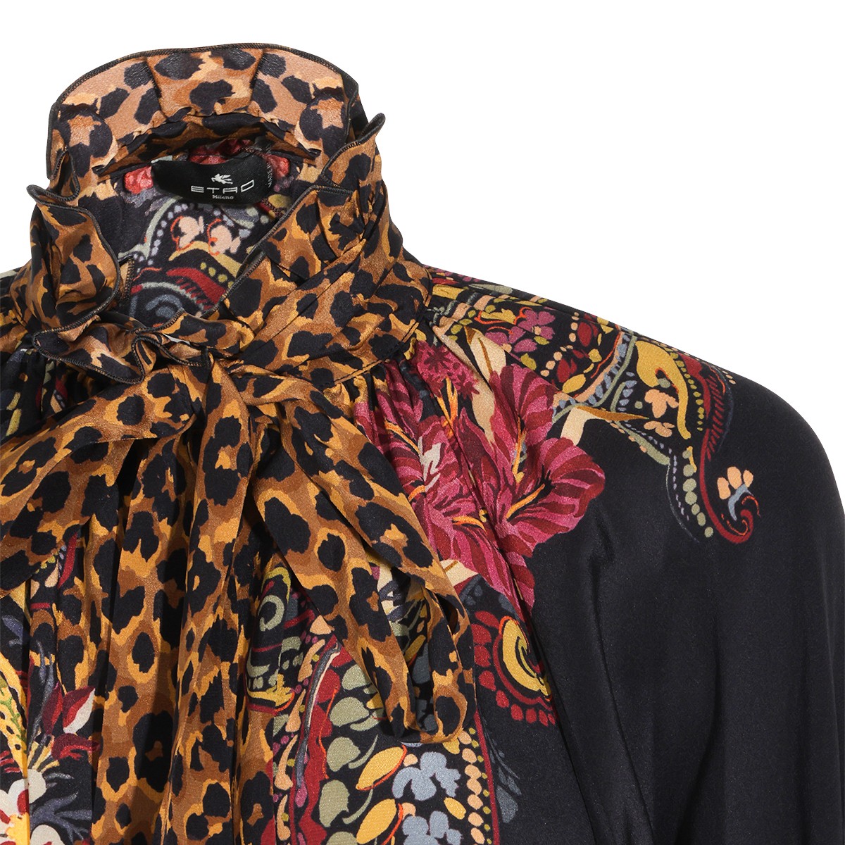 MULTICOLOR SILK SHIRT