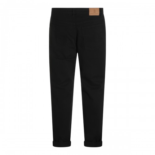 BLACK DENIM JEANS 2