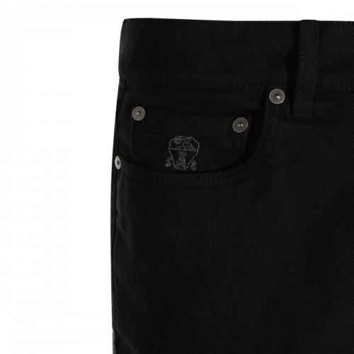 BLACK DENIM JEANS