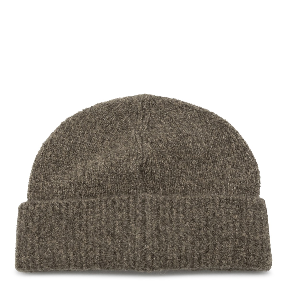 BROWN WOOL BEANIE