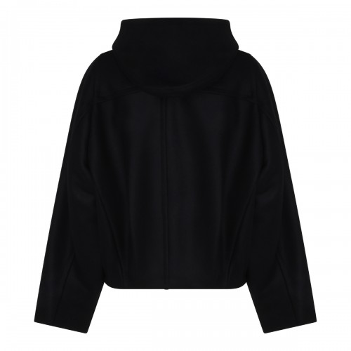 DARK NAVY WOOL CASUAL JACKET 2