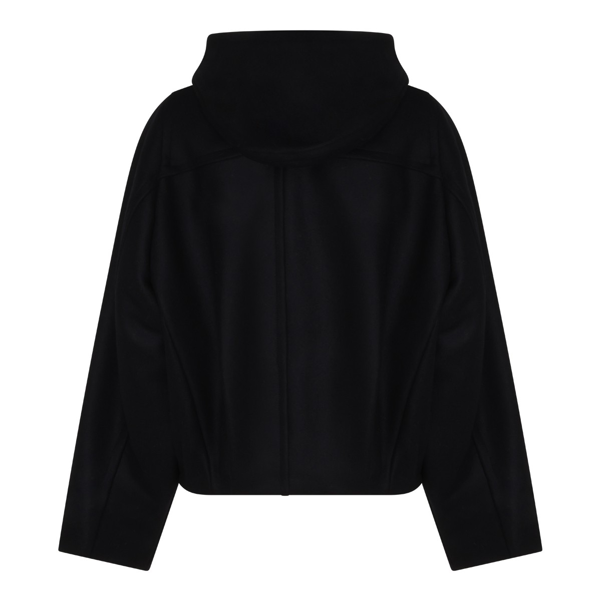DARK NAVY WOOL CASUAL JACKET
