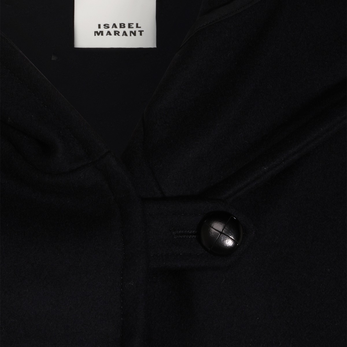 DARK NAVY WOOL CASUAL JACKET