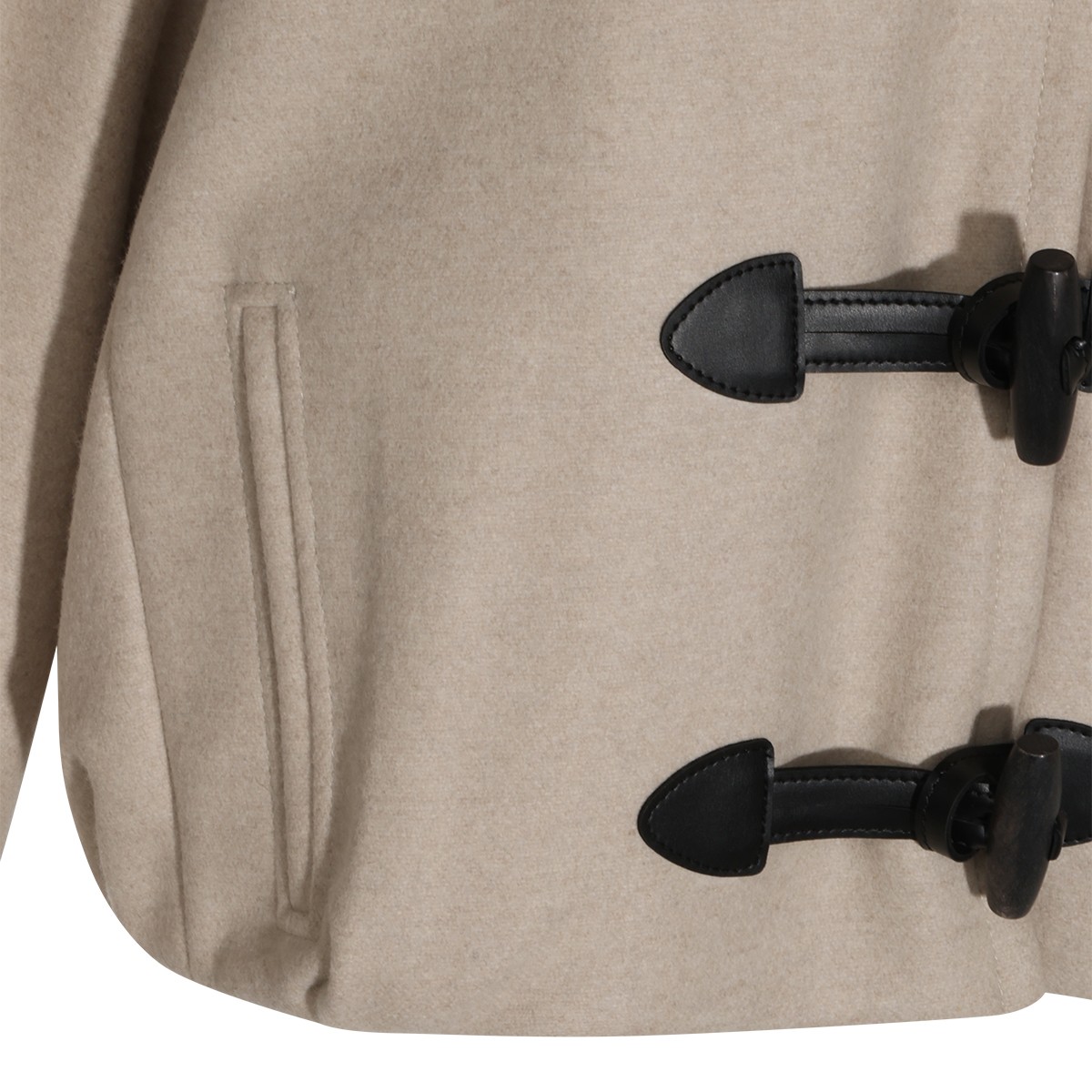SAND WOOL CASUAL JACKET