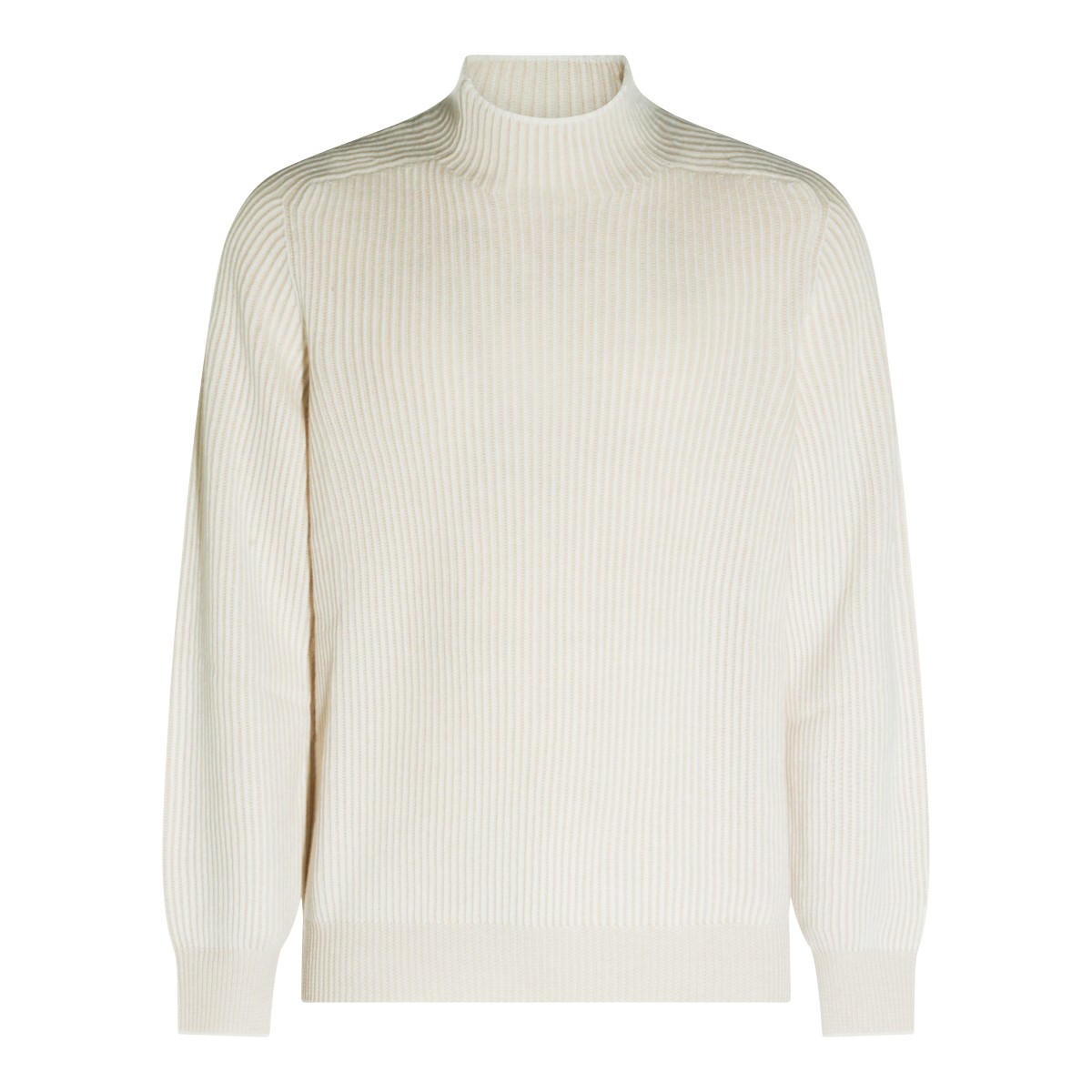 OFF WHITE WOOL JUMPER