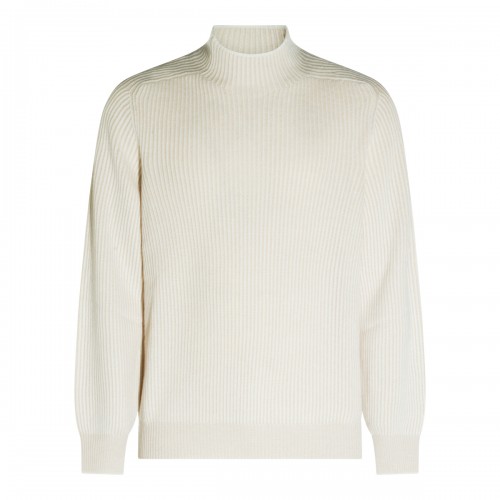 OFF WHITE WOOL JUMPER