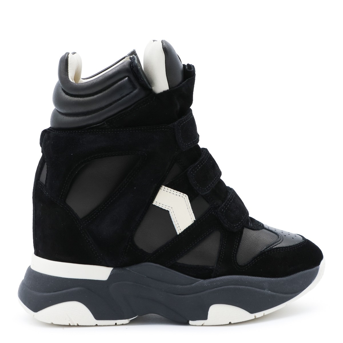 BLACK LEATHER BALSKEE SNEAKERS