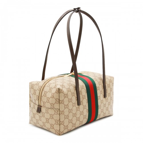 BEIGE EBONY ESSENCE MELROSE MEDIUM SHOULDER BAG